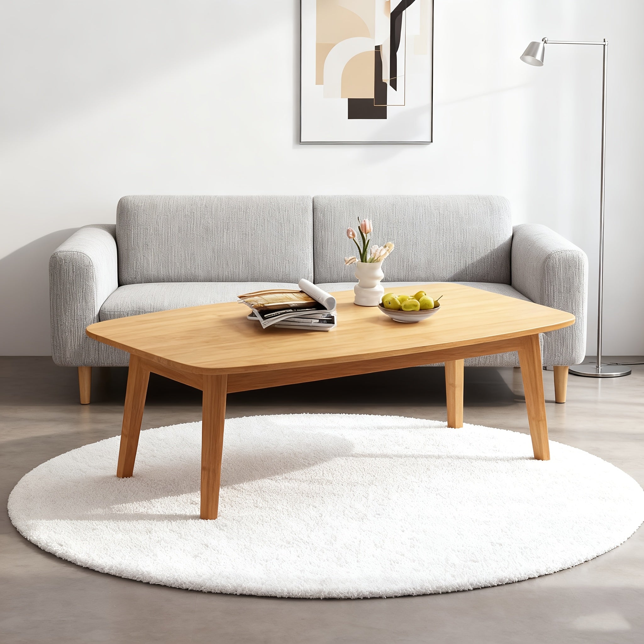 Premium Bamboo Collapsible Coffee Table, Japanese-Inspired Low Folding Table, Floor Table in Japanese Style, No Assembly Needed, Tatami Folding Table, Convenient And Easy to Store, Ideal for Bedrooms, Living Rooms, And Outdoor Use (31.5*15.7*14.2In)