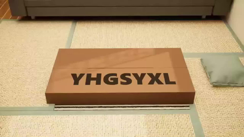 Foldable Japanese-Style Table Suitable for Indoor\u002FOutdoor Use - Modern Portable Coffee & Tea Table with Walnut Top, Space-Saving Design, No Assembly Required, Foldable Desk for,, Office (31.5×17.7×13.8 Inches)